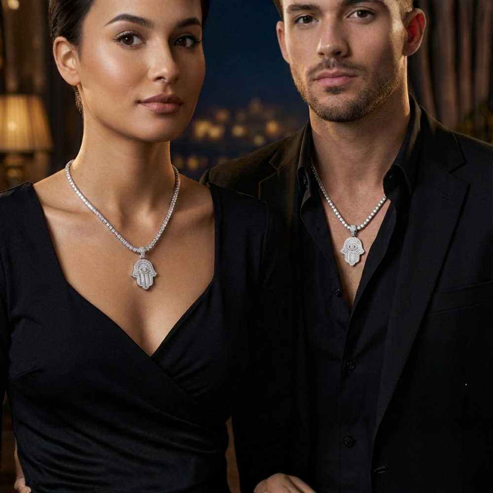 Divine Diamond Hamsa