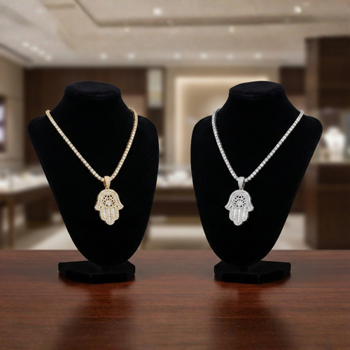 Divine Diamond Hamsa