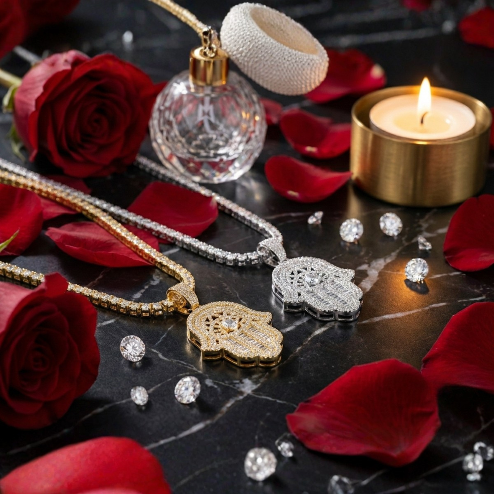 Divine Diamond Hamsa