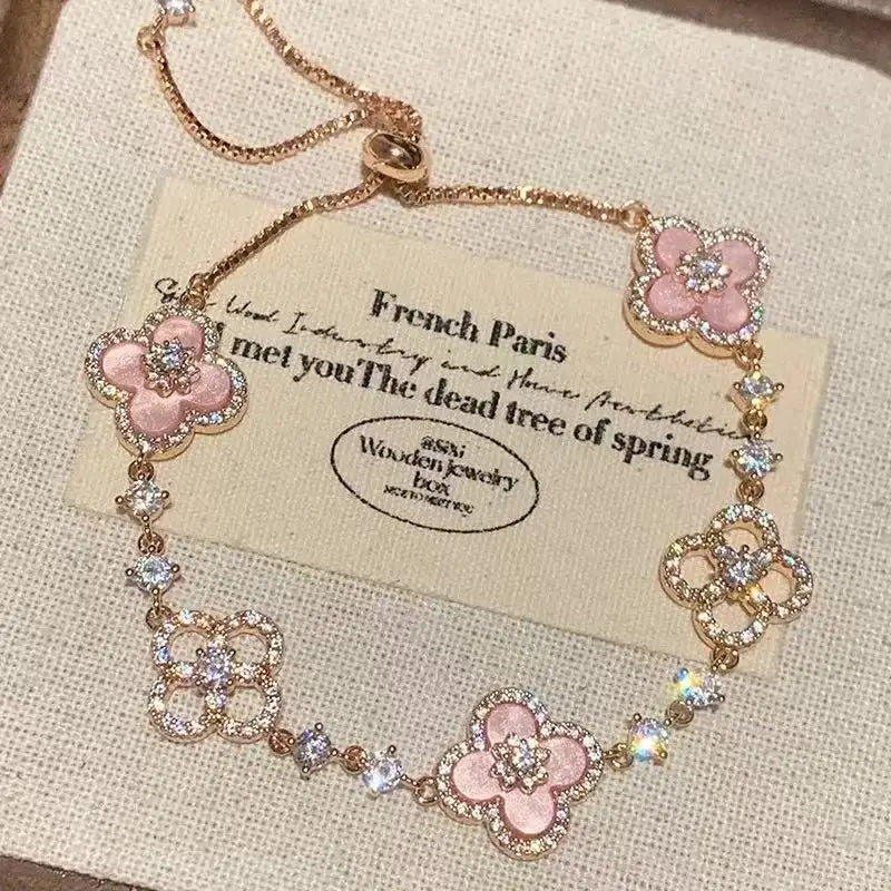 Adjustable Clover Bracelet